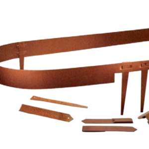 Vente Bordure plane acier corten- Les pierres du paysage