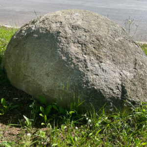 Vente Boule granit fond plat - Les pierres du paysage